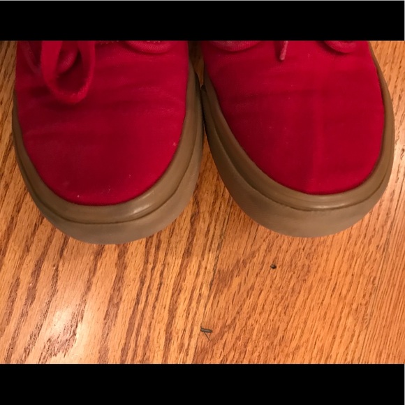 Vans Shoes Vans Youth Sneaker Red Poshmark